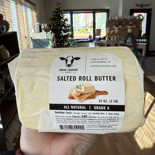 Salted roll butter